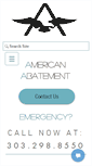 Mobile Screenshot of americanabatement.com